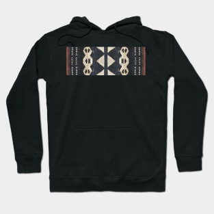 Fijian Tapa Cloth 13 by Hypersphere Hoodie